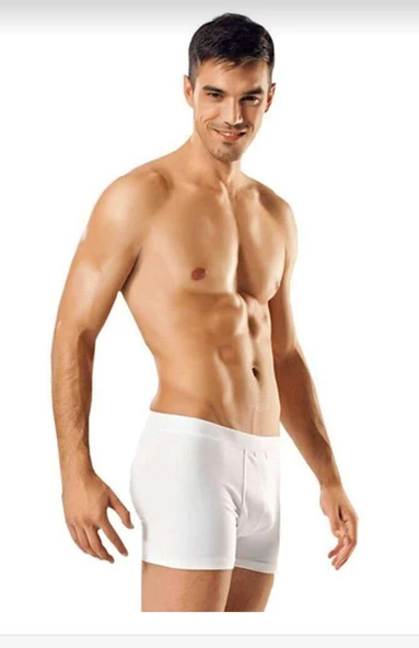 TUTKU 0114 ERKEK LİKRALI BOXER ŞORT 3 ADET ürün görseli 1