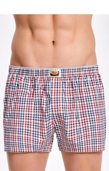 İLKE 02 ERKEK POPLİN BOXER 3 ADET - Resim 3