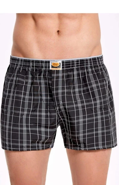 İLKE 02 ERKEK POPLİN BOXER 10 ADET - Resim 4