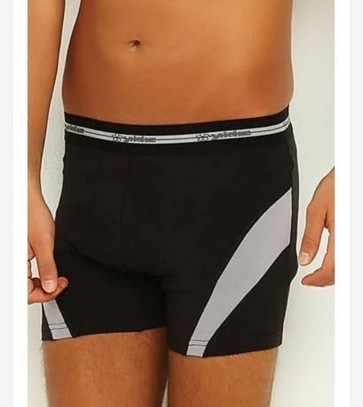 YILDIZ 116 ERKEK SİYAH COMFORT MODAL BOXER 3 ADET ürün görseli 1