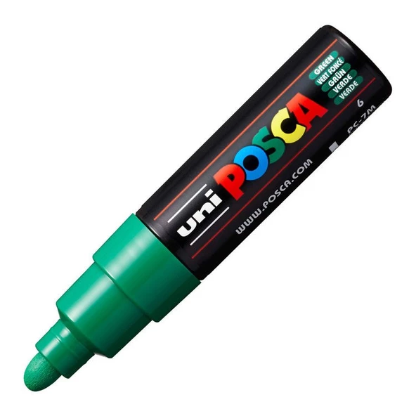 Uni Posca PC-7M Boyama Markörü 4.5-5.5 mm Yeşil ürün görseli 1