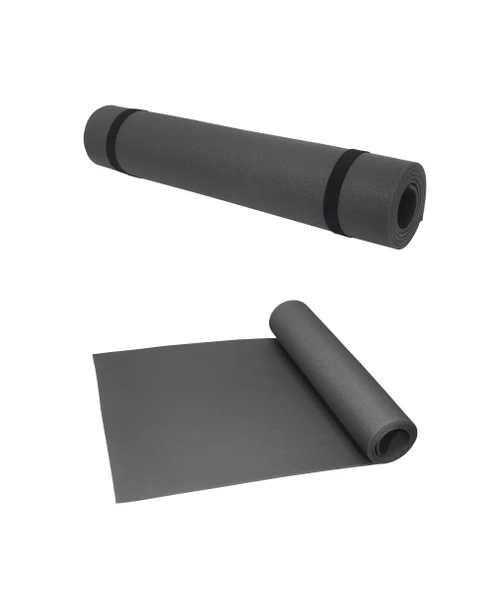 Foam Store Yoga Pilates Matı Düz 155x60 cm 5mm Antrasit ürün görseli 1