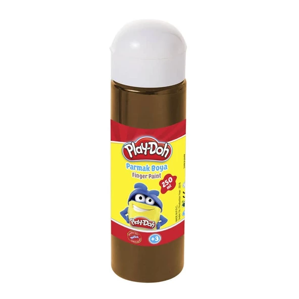 Play-Doh Parmak Boyası 250 ml. KAHVERENGİ ürün görseli 1