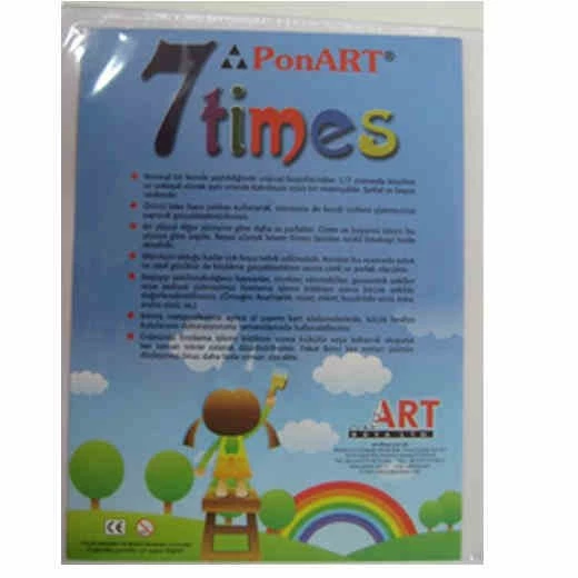 Ponart - Kosida 7Times Yedi Kat Küçülen Kağıt A5 2li Paket ürün görseli 1
