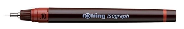 Rotring Isograph Rapido Kalemi 0.10 mm ürün görseli 1