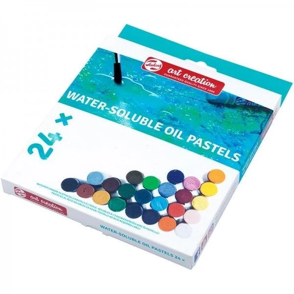 Talens Art Creatıon Watersoluble Sulandırılabilir Oil Pastel Set 24lü ürün görseli 1