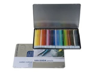 Talens Van Gogh Watercolor Pencil Aquarel Boya 36 Renk Metal Kutu ürün görseli 1