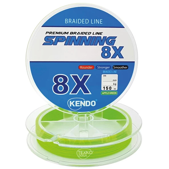 Kendo 150m Spinning 8X 8 Kat Örgü İp Olta Misinası ürün görseli 1