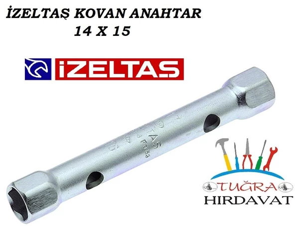 İzeltaş Kovan Anahtar İki Ağız 14x15 ürün görseli 1