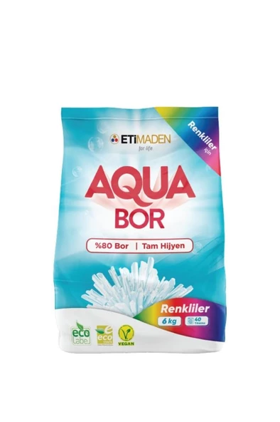 Eti Maden Aquabor %80 Bor Renkliler için Toz Deterjan 6 kg ürün görseli 1