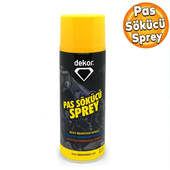Pas Sökücü Pas Kir Çıkartıcı Çok Amaçlı Pas Çözücü Sprey 400 ml ürün görseli 1