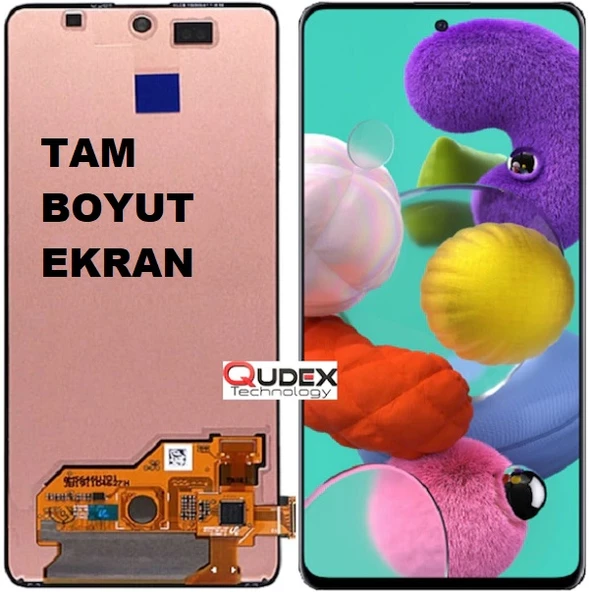 Samsung Galaxy A51 (SM-A515) Lcd Ekran Dokunmatik (Tam Boyut) ürün görseli 1