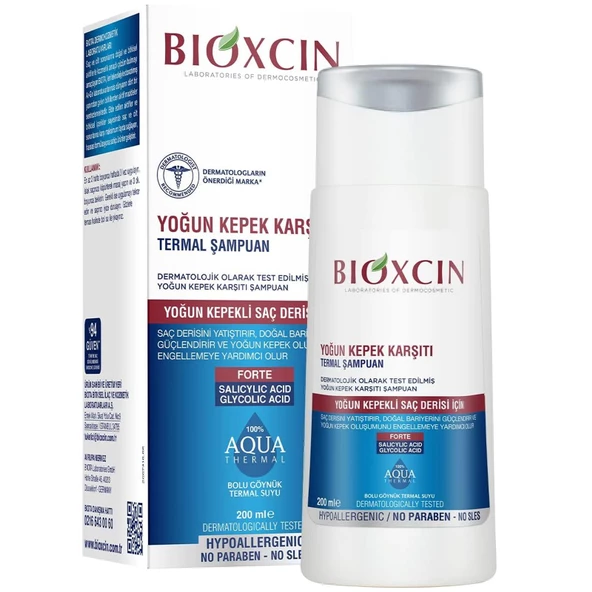 Bioxcin Aqua Thermal DS Yoğun Kepek Karşıtı Şampuan 200 ml ürün görseli 1