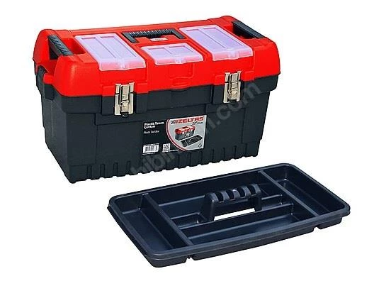 İzeltaş Metal Kilitli Takım Çantası 22" Kaliteli Plastik ürün görseli 1