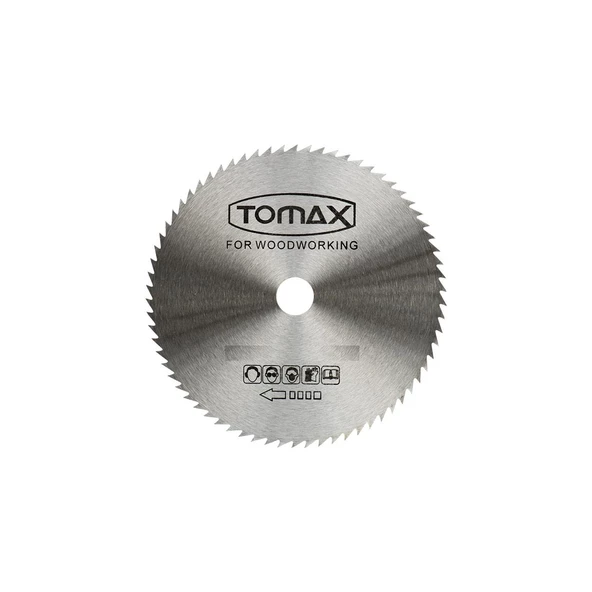 Tomax Ağaç Daire Testeresi Elmassız 115x1.2x22.2x80z Diş ürün görseli 1
