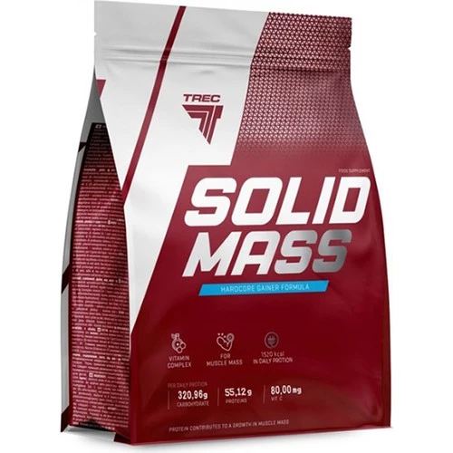 Trec Solid Mass Karbonhidrat Tozu 3000 gr - Çilek Aromalı ürün görseli 1