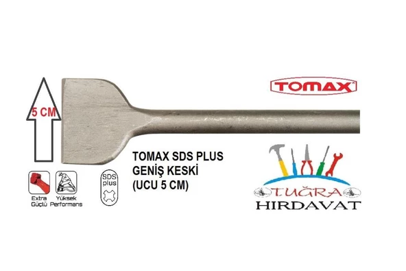 Tomax Sds Plus Geniş Keski 14X250X50 Matkap Ucu ürün görseli 1