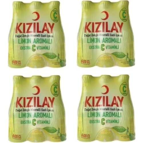 Kızılay Ekstra C Vitaminli Limon 200 ml X 24 ürün görseli 1