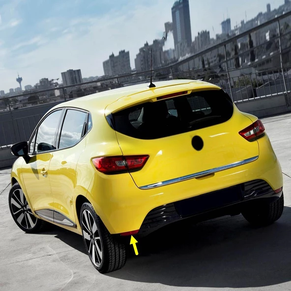 Renault Clio 4 HB 2012-2019 Sol Arka Tampon Reflektörü 265659650R ürün görseli 1