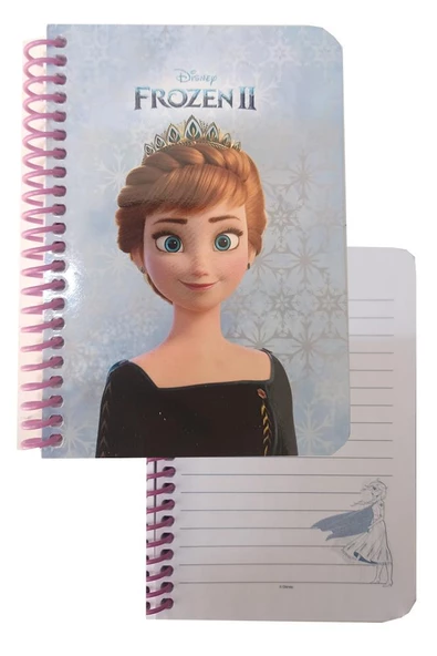 Not Defteri Frozen Elsa 11x15 cm 1 Adet 80 Yaprak Çizgili Lisanslı Orjinal Frozen Öğrenci Not Defteri ürün görseli 1