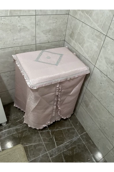 Çamaşır Makinesi Örtüsü - Pudra ürün görseli 1