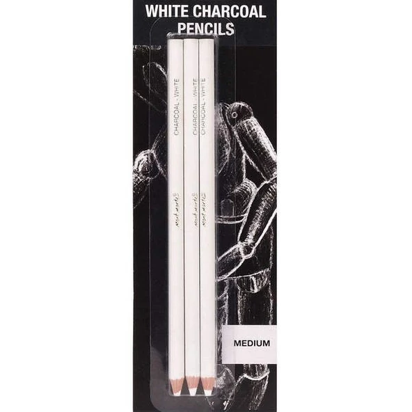 White Charcoal Füzen (Beyaz Kömür Kalem) 3 Adet ürün görseli 1
