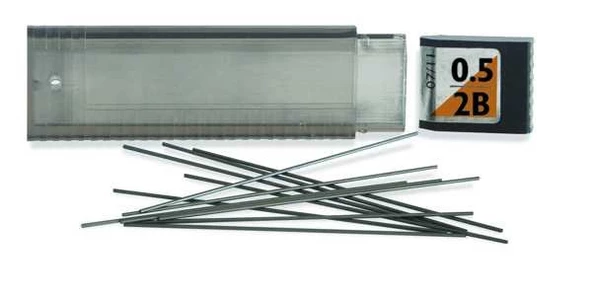 Tombow Klasik Kurşun Kalem Ucu 0.5 mm 2B 12li Tüp ürün görseli 1