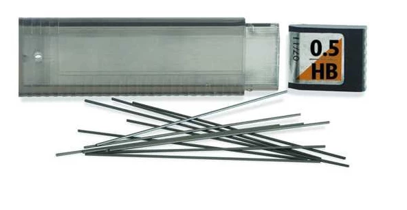 Tombow Klasik Kurşun Kalem Ucu 0.5 mm HB 12li Tüp ürün görseli 1
