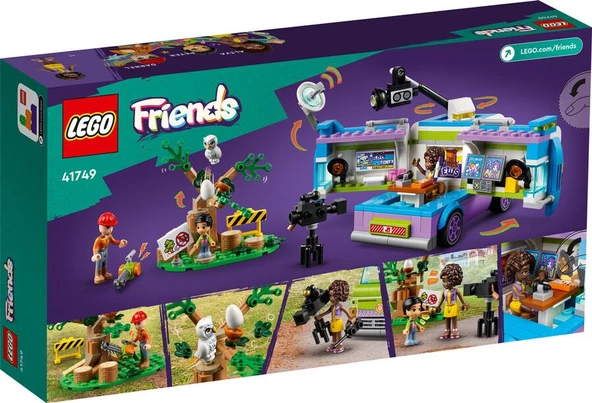 LEGO Friends 41749 News Van - Resim 2
