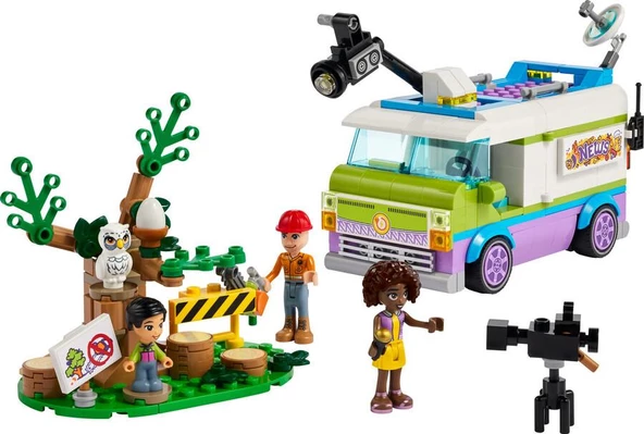 LEGO Friends 41749 News Van - Resim 3