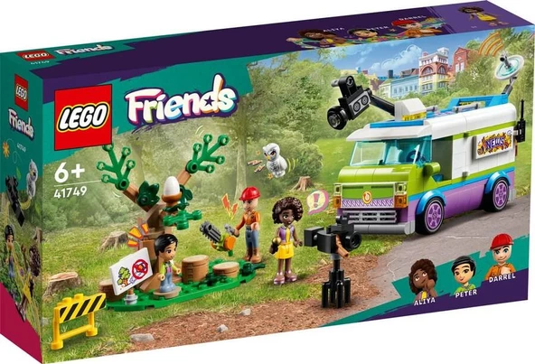LEGO Friends 41749 News Van ürün görseli 1