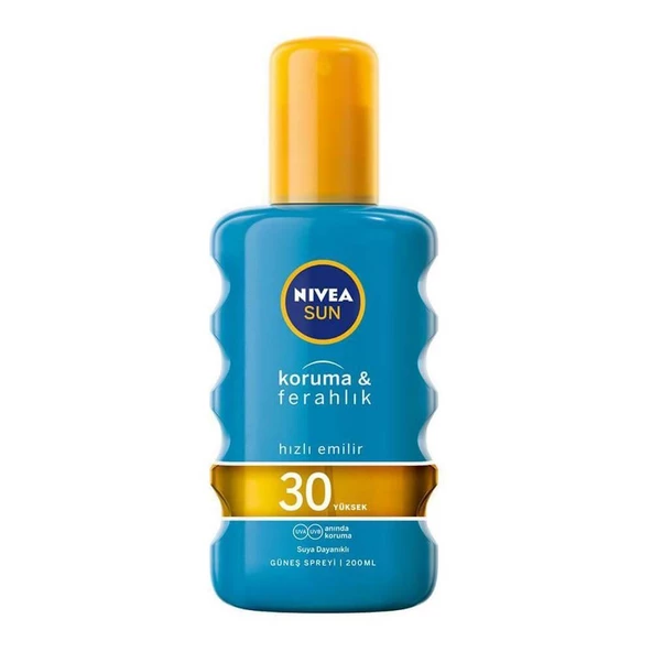 NİVEA SUN KORUMA FERAHLIK YAĞ F-30 200ML SPREY ürün görseli 1
