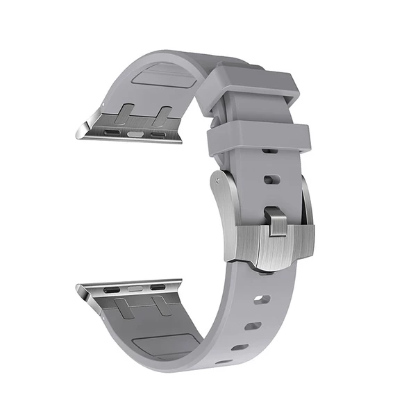 Apple Watch 44mm Zore KRD-89 Silikon Kordon - Resim 8