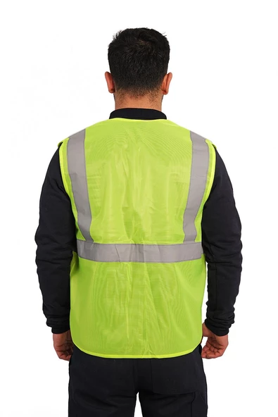 BESTGUARD REFREKTÖRLÜ MÜHENDİS YELEĞİ CEPLİ - Resim 5