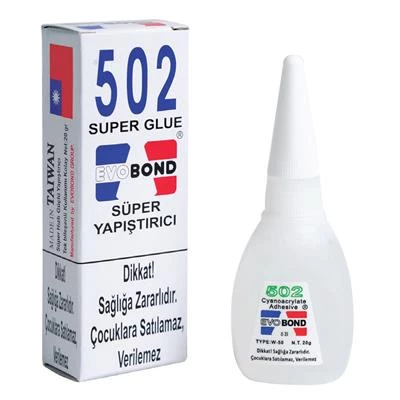 Evobond 502 Super Glue Süper Yapıştırıcı ürün görseli 1