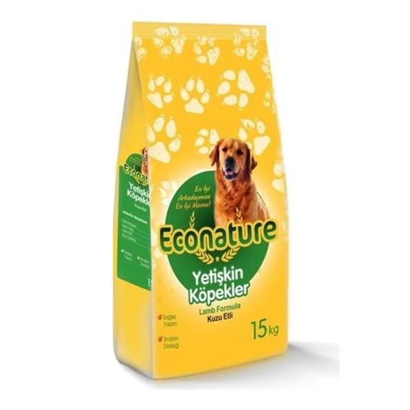 Econature Kuzulu Yetişkin Köpek Maması 15 Kg ürün görseli 1
