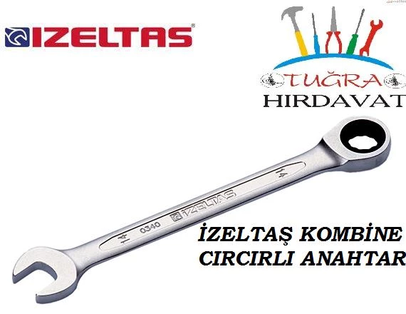 İzeltaş Cırcırlı Kombine Anahtar 9 mm ürün görseli 1