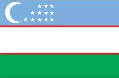 Özbekistan 15x22,5 Masa Bayrağı (Direksiz) ürün görseli 1