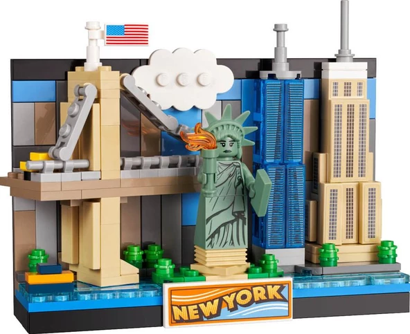 LEGO Creator 40519 New York Kartpostalı (253 Parça) - Resim 2