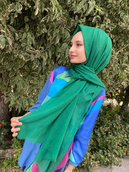 Arwella %100 Pamuk Dubai Şal 00606  BENETTON ürün görseli 1