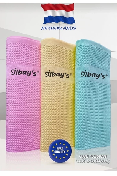 Temizlik Bezleri 3 Paket 9 Adet   (40x60) ürün görseli 1