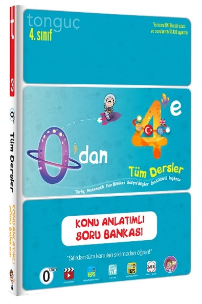 0dan 4e Konu Anlatımlı Soru Bankası Seti - Tonguç Yayınları ürün görseli 1