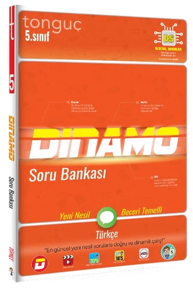 5. Sınıf Dinamo Türkçe Soru Bankası - Tonguç Yayınları ürün görseli 1