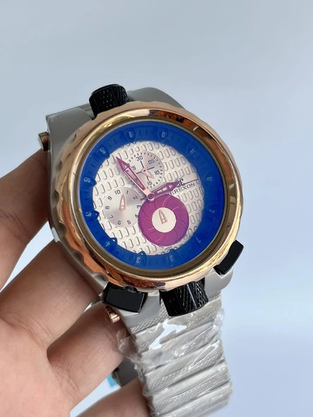 Erexon 8565 50mm Çelik Kordon Erkek Kol Saati A03 ürün görseli 1