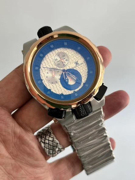 Erexon 8565 50mm Çelik Kordon Erkek Kol Saati A01 ürün görseli 1