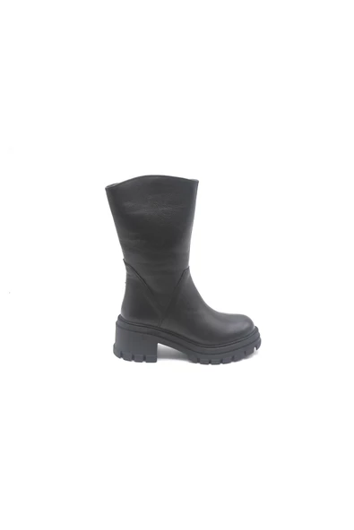 Castle Black 52673-1 Kadın Deri Bot - Resim 5