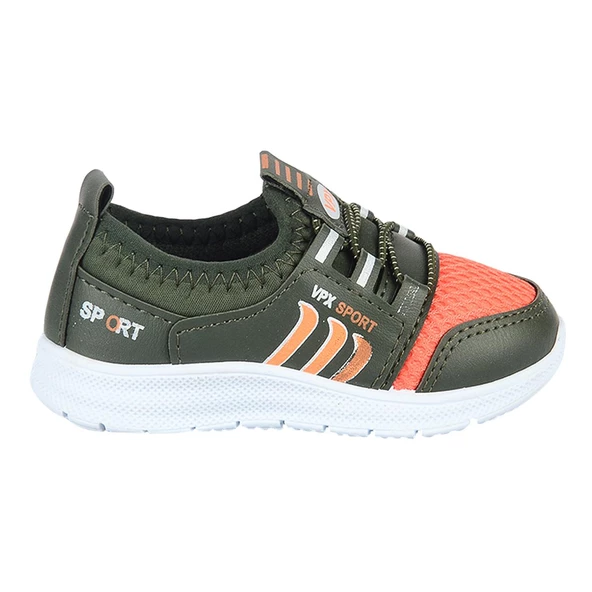 Bolimex 3370 Haki Bağsız Erkek Çocuk Bebe Spor Ayakkabı ürün görseli 1