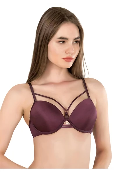 Le Jardin 7008-B Destekli-Balenli Micro Kaplı İpli Push-Up Sütyen ürün görseli 1