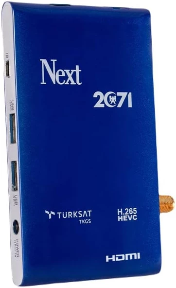 Next 2071 Iptv Hevc H.265 Çanaklı Çanaksız Mini Hd Uydu Alıcısı ürün görseli 1