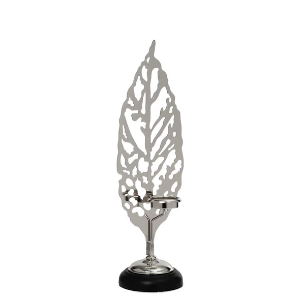 Vitale Silver Yaprak Mumluk Ak.Je0093 ürün görseli 1